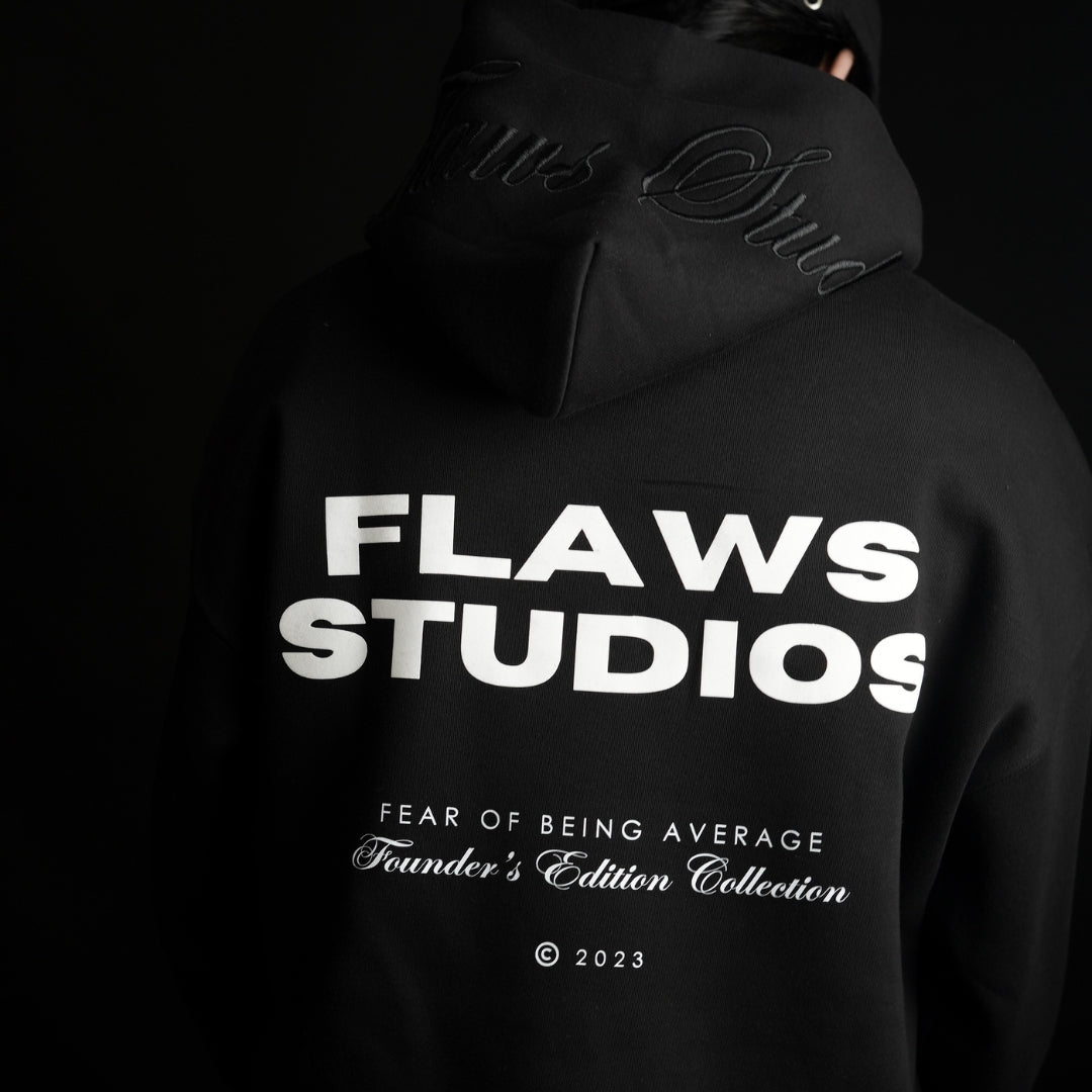 Flaws Studios Hoodie Black