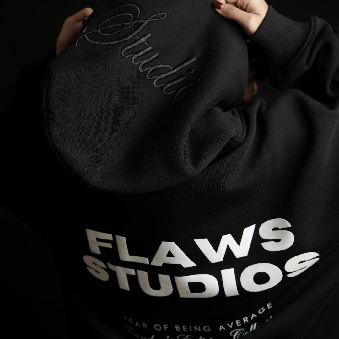 Flaws Studios Hoodie Black