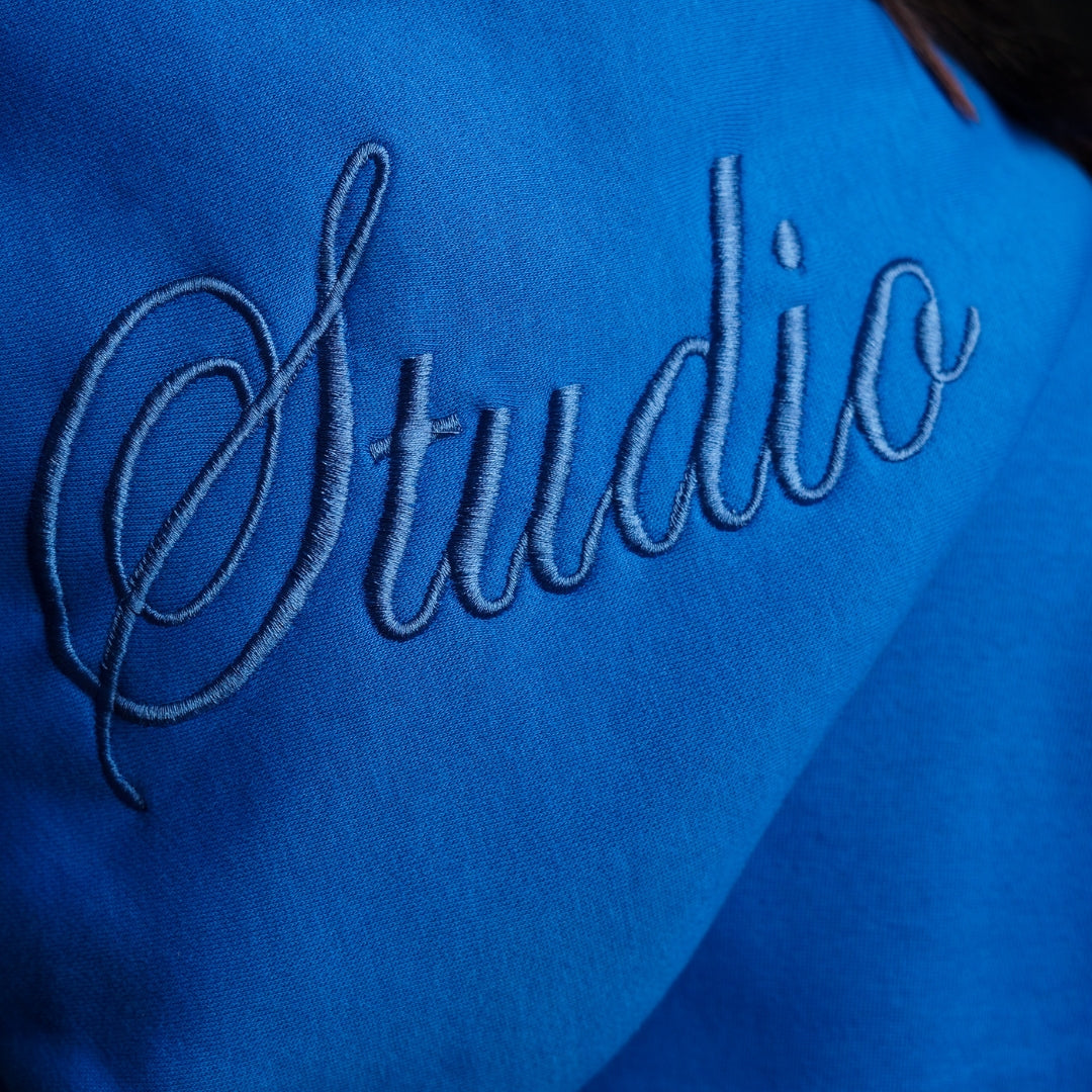 Flaws Studios Hoodie Blue